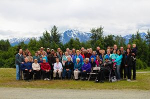 Most of InterAct's Alaska missionaries. active and retired